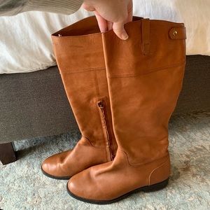 Lauren Ralph Lauren Janessa Riding Boots Polo Tan Womens Size 10